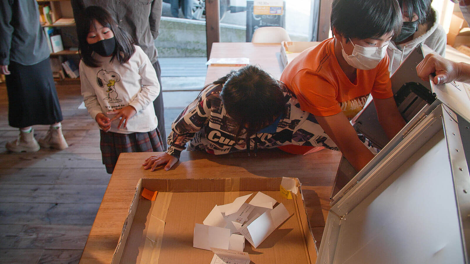 こども選挙の活動写真